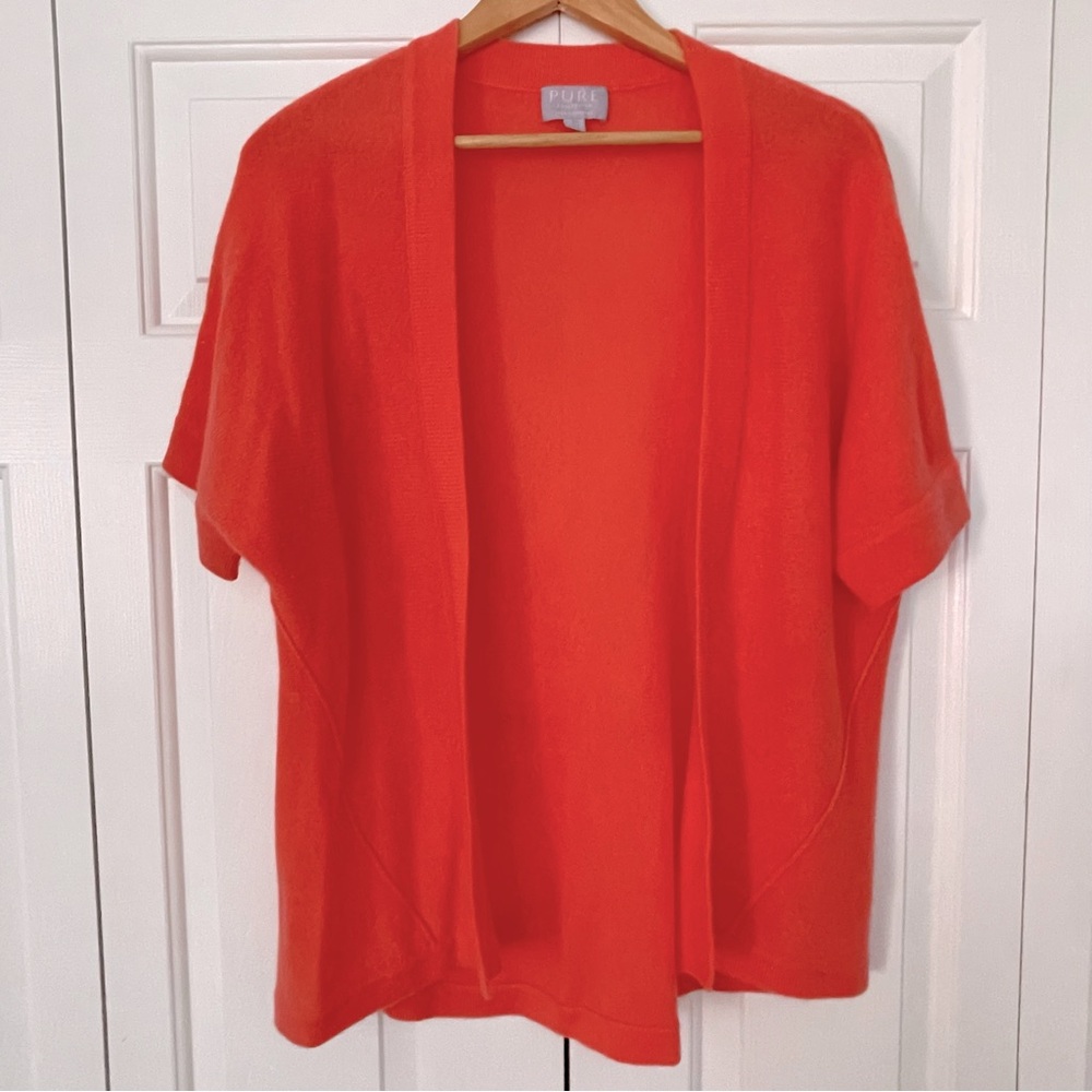 PURE COLLECTION 100% Cashmere Cardigan Sweater